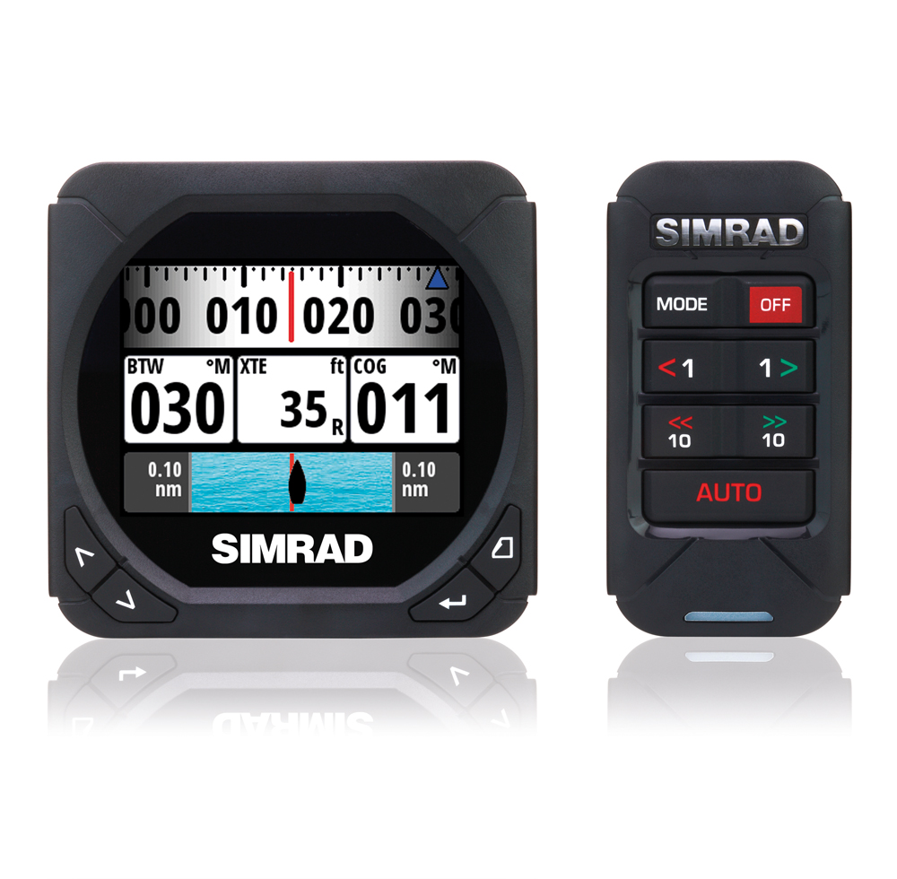 Simrad Yachting New Color Instrument with Supporting Autopilot Control
