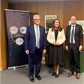 Norwegian authorities, represented by Minister of Fisheries and Ocean Policy,  Marianne Sivertsen Næss, and the Norwegian Shipowners' Association, represented by CEO Knut Arild Hareide have supported the project. © DNK
