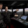 Maritime Warfare Officer Training in the KONGSBERG simulator at HMAS Watson. Photo credit: POIS Yuri Ramsey. Copyright: Commonwealth of Australia