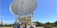 Jatinder Singh, Asokan Nallasivam, and Brett Schipp (L-R) - Inmarsat’s Perth Launch team, who supported both Inmarsat’s I-6 F1 and F2 satellites during launch and early orbit. Image courtesy Inmarsat