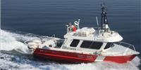 Garrot, a Canadian Coast Guard’s launch dedicated to the hydrographic survey operations of the Canadian Hydrographic Service recently converted to unmanned mode by ASV Global. (Photo: Fisheries and Oceans Canada)