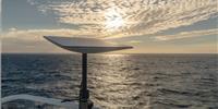 A Starlink terminal on board Hurtigruten Expeditions' battery-hybrid powered MS RoaldAmundsen. (Photo: Oscar Farrera / Hurtigruten Expeditions)