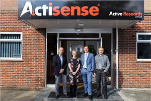 Actisense’s senior management team, from left to right: Danny Thrasher, Head of Sales & Operations; Phil Whitehurst, CEO; Lesley Keets, COO; and Grant Bradley, Head of Engineering (Photo: Actisense)