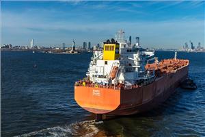 Baru, first vessel of the KCC fleet to be outfitted with Starlink (Photo: Klaveness Combination Carriers)