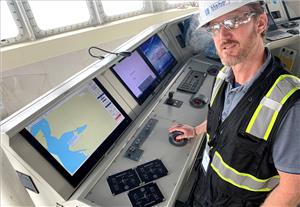 Mackay Marine’s Vancouver Project Manager Ben Staggs (Photo: Mackay Marine)