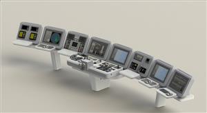State-of-the-art navigation consoles are included in the complete bridge system. (Image: Wärtsilä)