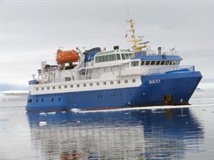 164-foot arctic expedition ship M/V QUEST.