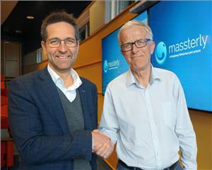 Autonomous shipping company Massterly has appointed Tom Eystø (left) as managing director and Per Brinchmann as chair of the company's board (Photo: Massterly)